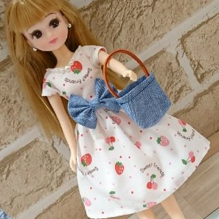 りかちゃん☆服カバンセット(ぬいぐるみ/人形)