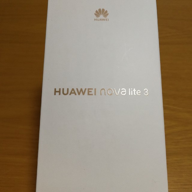 HUAWEI nova lite 3 SIMフリー 新品未開封 ブラックスマホ/家電/カメラ