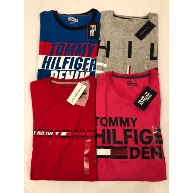 TOMMY HILFIGER(トミーヒルフィガー)の新品/大きいサイズTOMMY HILFIGER Tシャツ アメリカサイズ　XL メンズのトップス(Tシャツ/カットソー(半袖/袖なし))の商品写真