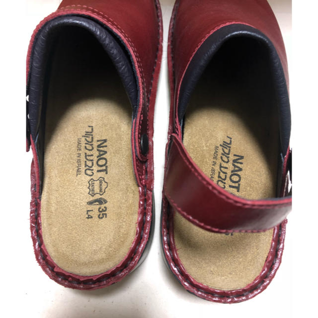 NAOT 35 22.5 革靴の通販 by FBEM's shop｜ラクマ ナオト アイリス IRIS サボ HOT在庫