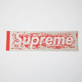 シュプリーム(Supreme)の正規品　ノベルティ　ステッカー　シュプリーム　PC ノートパソコン　車　カバン(トラベルバッグ/スーツケース)