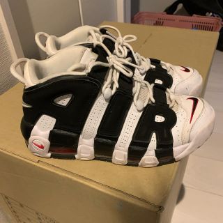 ナイキ(NIKE)のnike air more uptempo 24cm 美中古品　(スニーカー)