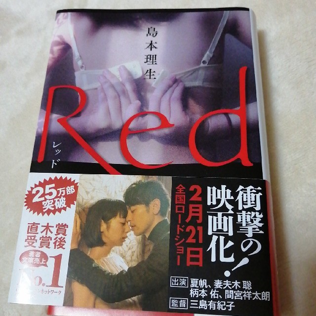 Red　レッド　島本理生 エンタメ/ホビーの本(文学/小説)の商品写真