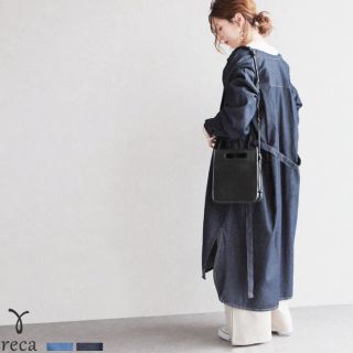 アーバンリサーチ(URBAN RESEARCH)のreca デニムシャツワンピース【新品】(シャツ/ブラウス(長袖/七分))