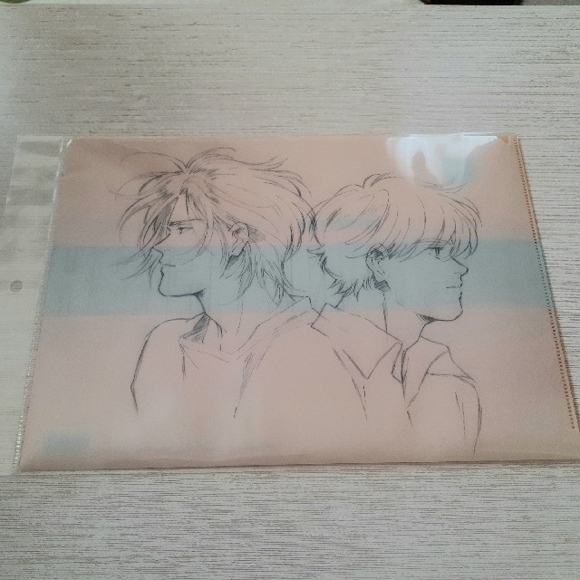 BANANA FISH(バナナフィッシュ)の【BANANA FISH】原画展　Ａ４クリアファイル エンタメ/ホビーのアニメグッズ(クリアファイル)の商品写真