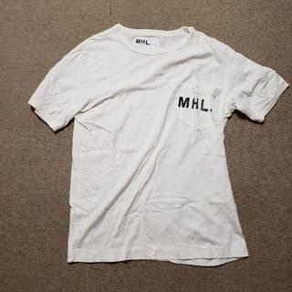 アーバンリサーチ(URBAN RESEARCH)のMHL. PRINTED COTTON JERSEY  Mサイズ(Tシャツ/カットソー(半袖/袖なし))