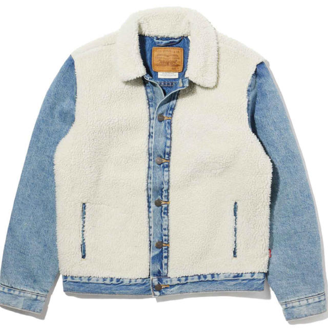 Levi's - UVERworld TAKUYA∞着用 パネルデニムボアジャケットの Levi's - UVERworld TAKUYA∞着用 パネルデニムボアジャケットの