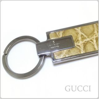 グッチ(Gucci)のGUCCI ◾︎ロゴクロコキーリング(キーケース)