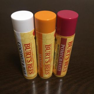 バーツビーズ(BURT'S BEES)のBURT'S BEES リップバーム 3点セット(リップケア/リップクリーム)