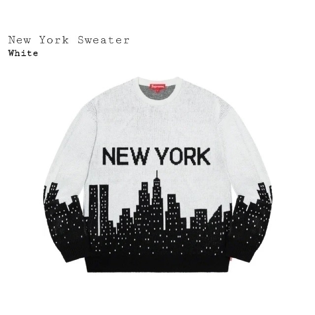 supreme New York Sweater スウェット L