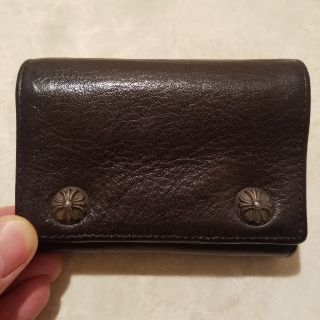 クロムハーツ(Chrome Hearts)の【ほぼ新品】クロムハーツ三折り財布(折り財布)