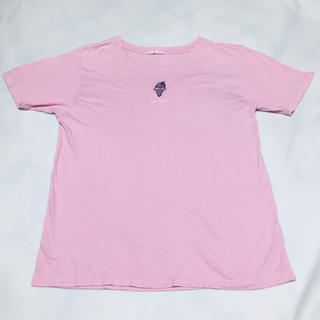 ウィゴー(WEGO)のTシャツ　ピンク　wc(Tシャツ(半袖/袖なし))
