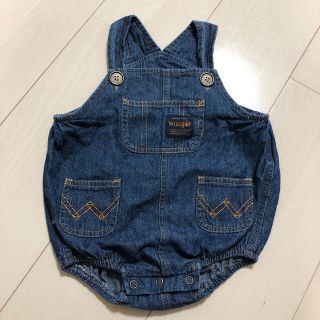 ラングラー(Wrangler)のwrangler デニム　サロペット　80(パンツ)