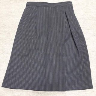 新品 13号 オフィスラップキュロットスカート OL制服 事務服(ひざ丈スカート)