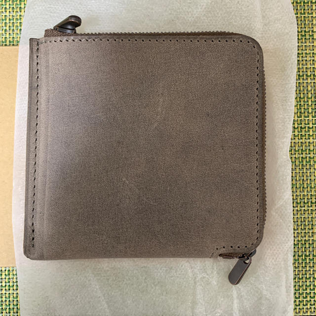 【新品未使用】厚い革の薄い財布 HITOE短財布2 Velluto	 メンズのファッション小物(折り財布)の商品写真