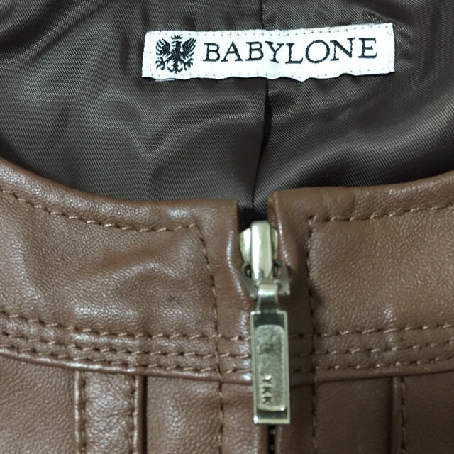 BABYLONE(バビロン)のBABYLONE 革ジャン レディースのジャケット/アウター(ライダースジャケット)の商品写真