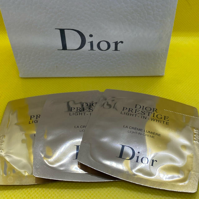 Dior(ディオール)のDior ディオール　プレステージ　ライトインホワイト　クリーム　サンプル コスメ/美容のスキンケア/基礎化粧品(フェイスクリーム)の商品写真