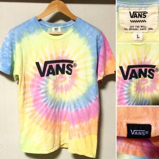 ヴァンズ(VANS)のレア❗️VANS バンズ タイダイ Tシャツ N.HOOLYWOOD別注 L(Tシャツ/カットソー(半袖/袖なし))