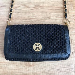 トリーバーチ(Tory Burch)の【レア】トリーバーチ　クラッチバッグ（ロングチェーン付き）(クラッチバッグ)