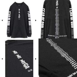 フィアオブゴッド(FEAR OF GOD)の【Lサイズ】FEAR OF GOD JAY-Z LONG SLEEVE (Tシャツ/カットソー(七分/長袖))