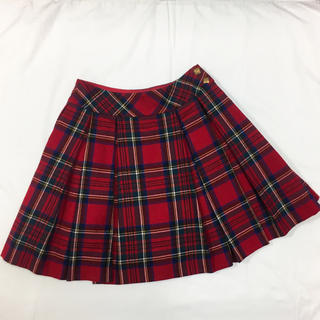 ジェーンマープル(JaneMarple)のJane Marple・オリジナルタータンのミニスカート(ミニスカート)