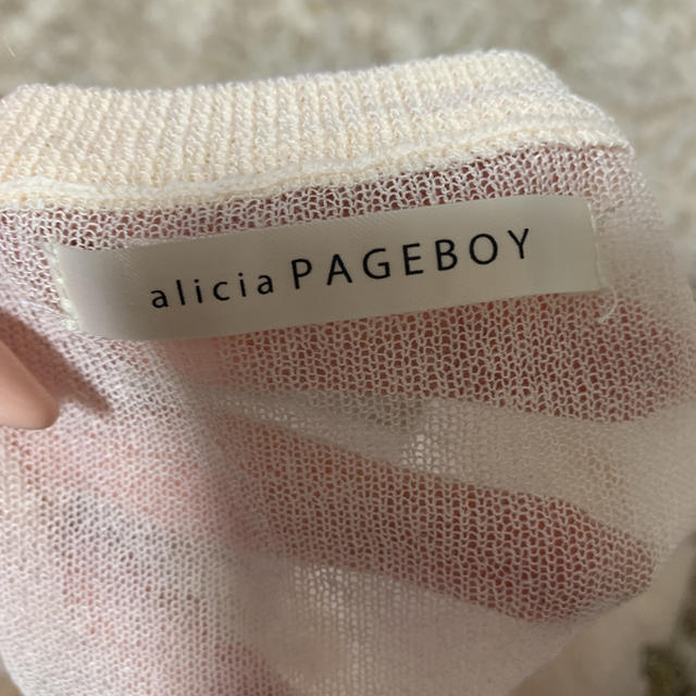 PAGEBOY(ページボーイ)のページボーイ　シースルーニット レディースのトップス(シャツ/ブラウス(長袖/七分))の商品写真