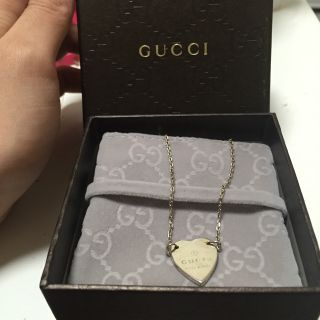 グッチ(Gucci)の値下げ！GUCCI ハートネックレス(ネックレス)