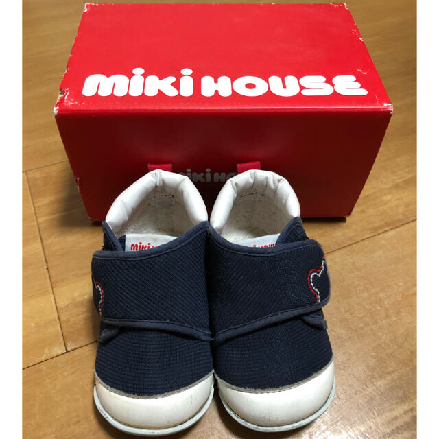 mikihouse(ミキハウス)のミキハウス ファースト ベビー シューズ 12㎝ キッズ/ベビー/マタニティのベビー靴/シューズ(~14cm)(スニーカー)の商品写真