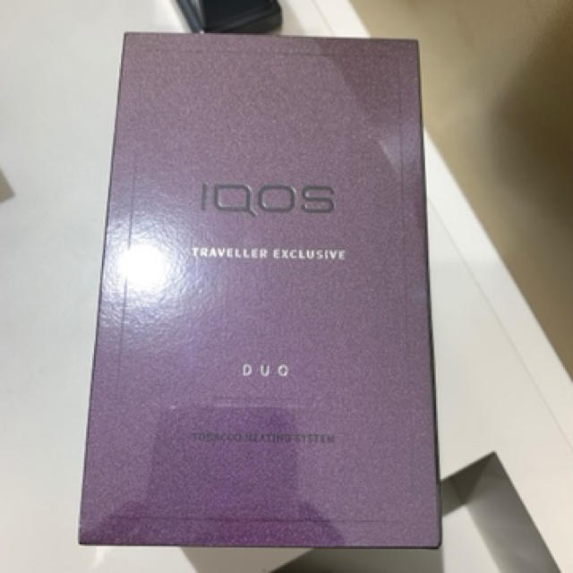 IQOS(アイコス)の【送料込】国内版 アイコス IQOS 3 DUO パープル 紫 免税店  メンズのファッション小物(タバコグッズ)の商品写真