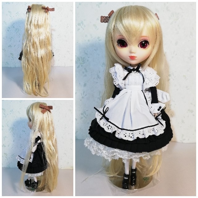 【新品】 LEEKE ドールウィッグ 4個セット B ハンドメイドのぬいぐるみ/人形(人形)の商品写真