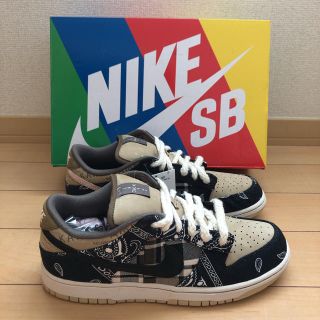 ナイキ(NIKE)のtravis scott dunklow 27.5cm NIKE(スニーカー)