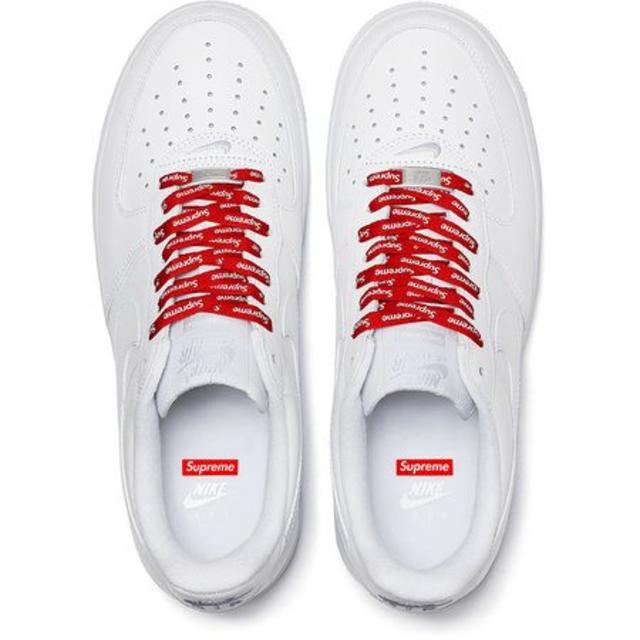 Supreme Air Force 1 Low 9.5 27.5 White 白