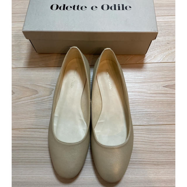 odette e odile 24cm パンプス ローヒール　フラット