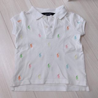 ポロラルフローレン(POLO RALPH LAUREN)のラルフローレンポロシャツ　女の子　90(Tシャツ/カットソー)