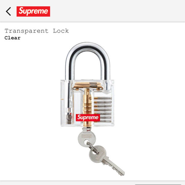 supreme Transparent