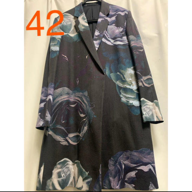 Alexandros17ss 花柄 ロングジャケット　42サイズ