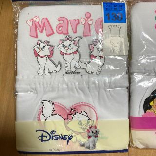 ディズニー(Disney)のディズニー　マリー上下セット ミッキーtシャツ&レギンスショーツセット★(下着)