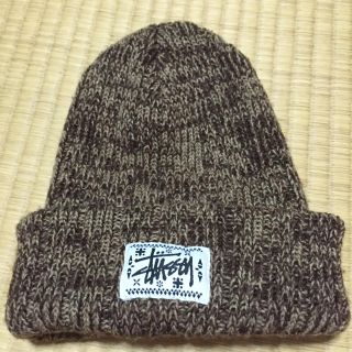 ステューシー(STUSSY)のニット帽(ニット帽/ビーニー)