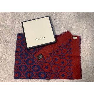 グッチ(Gucci)の上質デザイン！！★GUCC★大判ストール、マフラー(マフラー)