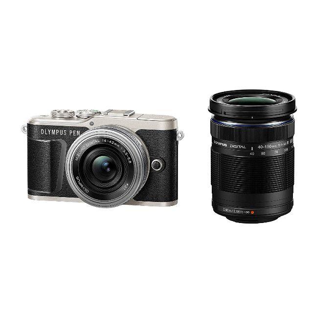 国産品 PEN OLYMPUS - OLYMPUS E-PL9 ミラーレス一眼 ブラック Wズーム