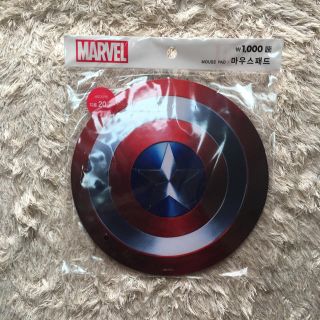 マーベル(MARVEL)の【新品】MARVELのマウスパッド☆韓国限定(PC周辺機器)