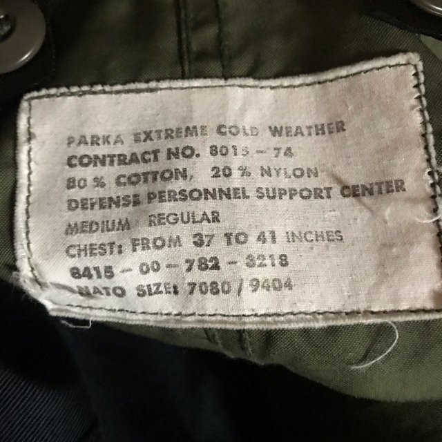 UNUSED(アンユーズド)のm65 フィッシュテール　ライナー付き　M-R モッズコート メンズのジャケット/アウター(モッズコート)の商品写真