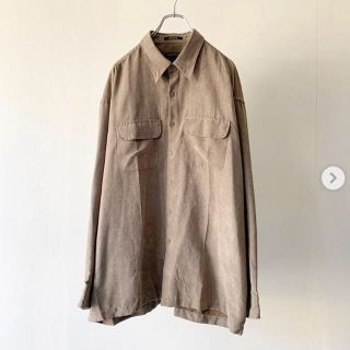 ドゥルカマラ(Dulcamara)のvintage smooth polyester shirt 古着 シャツ(シャツ)