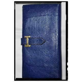 エルメス(Hermes)のHERMESエルメス 長財布 レザーブルー(長財布)