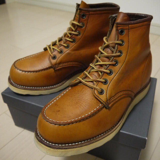 美品★ RED WING(レッドウィング) 875 6インチモックトゥ