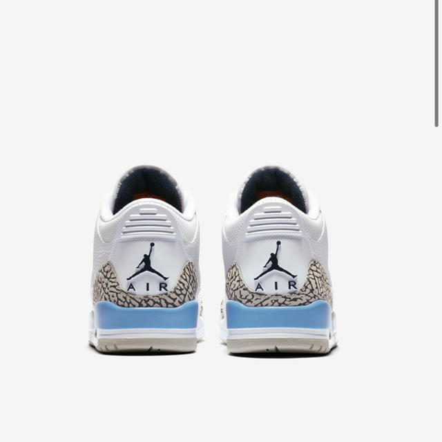 NIKE(ナイキ)のNIKE / AIR JORDAN 3 RETRO UNC/VALOR BLUE メンズの靴/シューズ(スニーカー)の商品写真