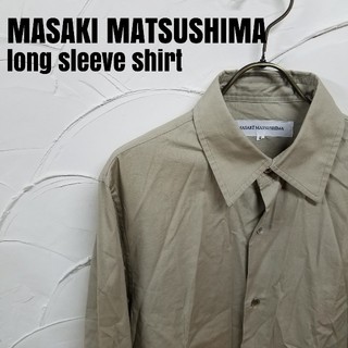 マサキマツシマ(MASAKI MATSUSHIMA)のMASAKI MATSUSHIMA/マサキマツシマ 長袖 シャツ(シャツ)