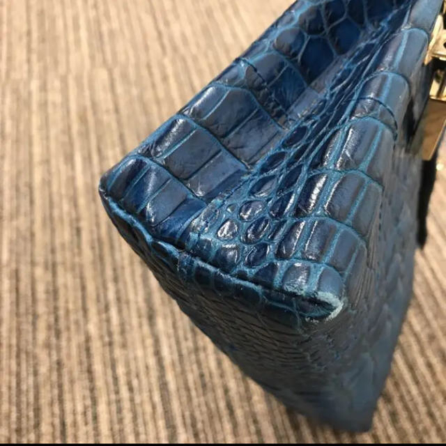 レア品 FURLA クロコ型押し 2WAY PIPER mini
