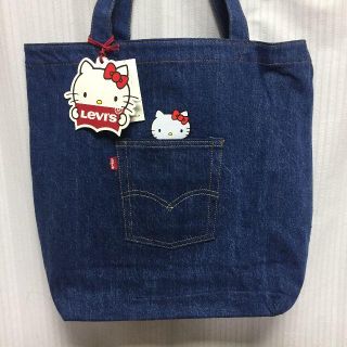 リーバイス(Levi's)のハローキティ45周年 LEVI’S® x HELLO KITTY デニム トート(ショルダーバッグ)