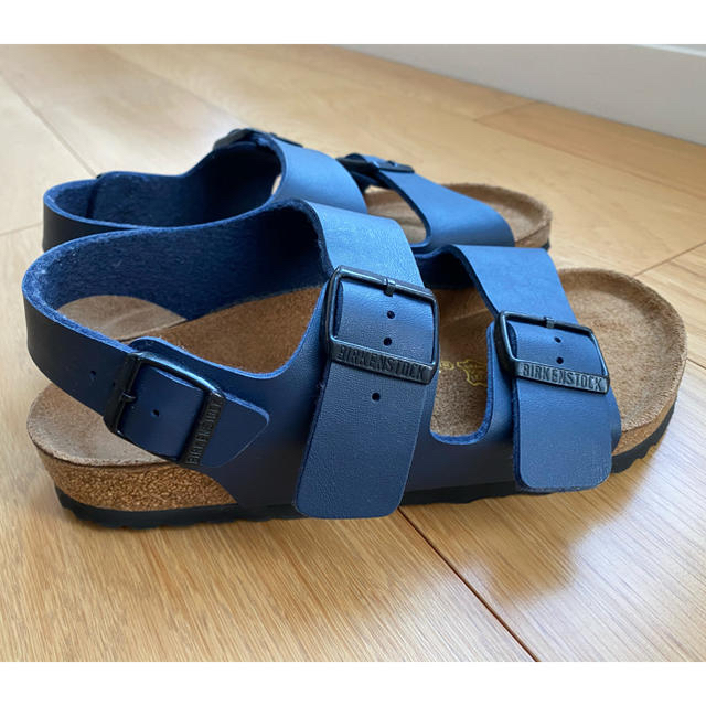 BIRKENSTOCK(ビルケンシュトック)のかみかみ様専用ビルケンシュトックサンダル　ネイビー レディースの靴/シューズ(サンダル)の商品写真